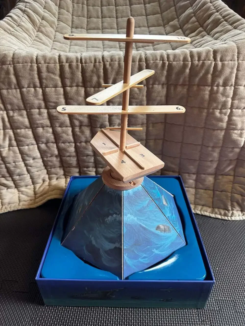 Riff Raff Board Game (Zoch Verlag) - Complete Pirate Dexterity Stacking Ship